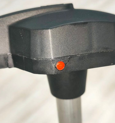 Installed seal on a wired FLS